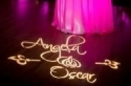 Gobo lighting projection